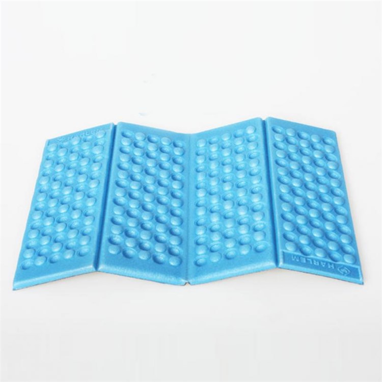 2PCS/Pack Foldable Hiking Camping Mat Outdoor Picnic Pad Cushion, Size: 39 x 27 x 1cm - Blue-2