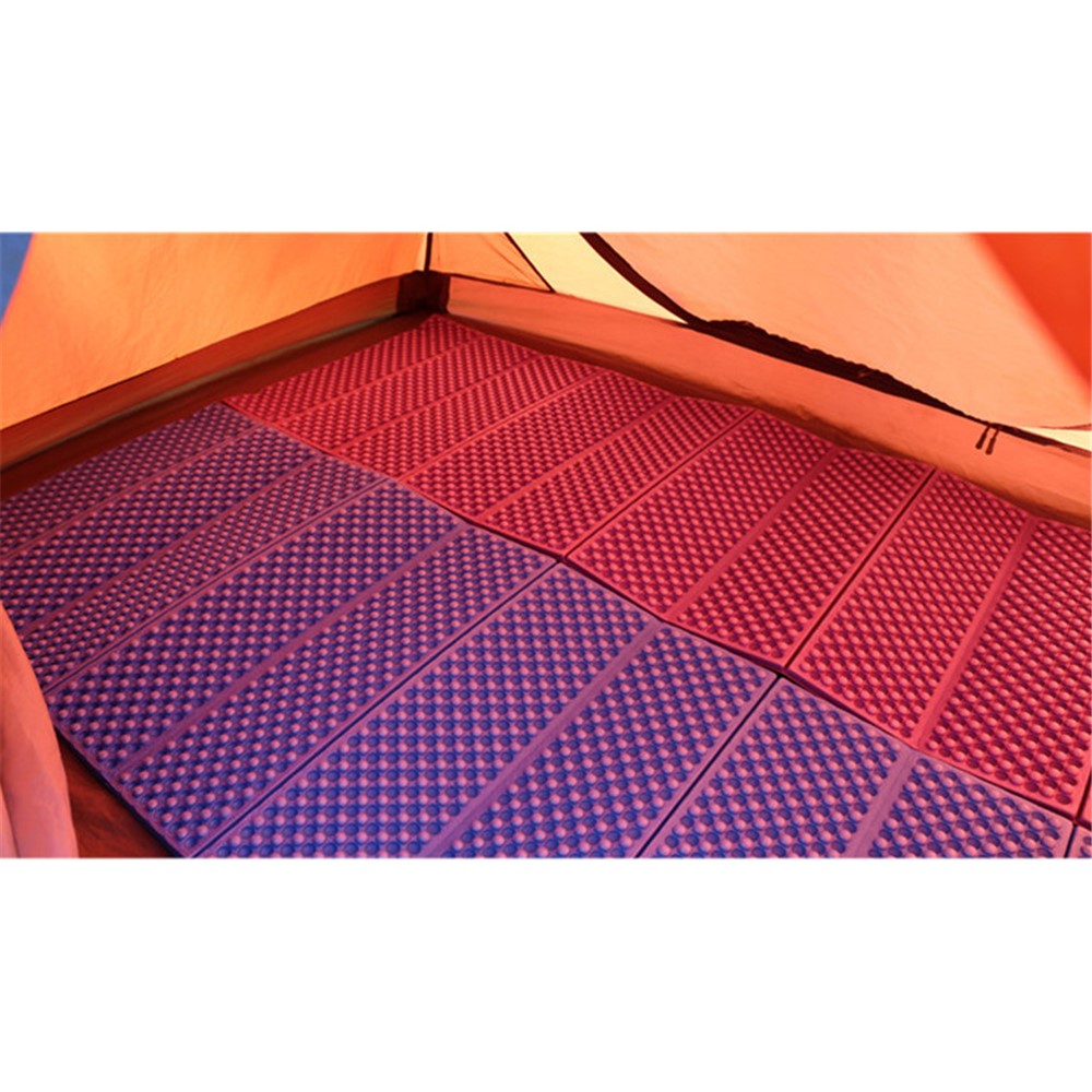 Outdoor Portable Honeycomb Cushion Picnic Mat Sleeping Mat Pad, Size: 186 x 65 x 1cm - Red-3