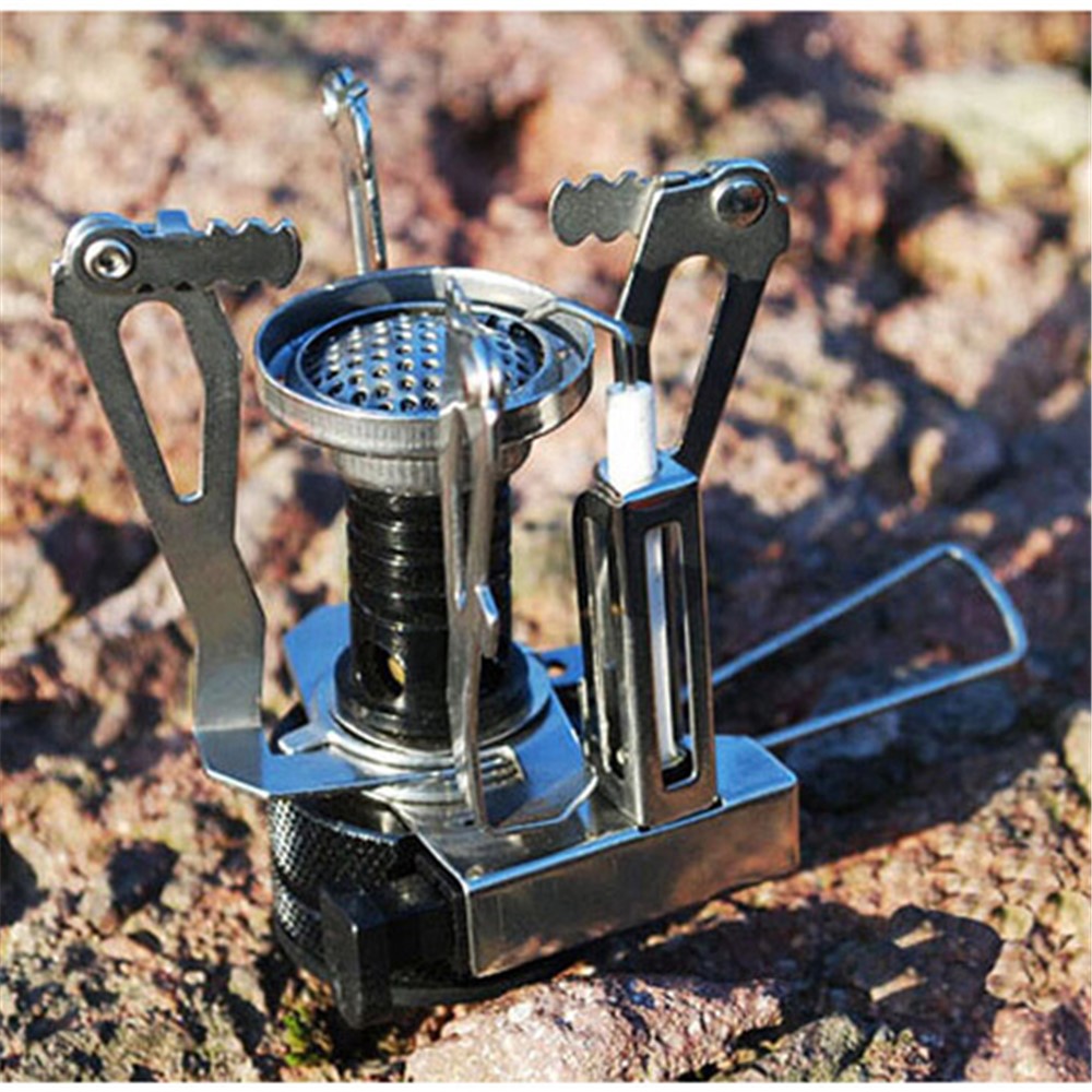 AOTU AT6312-B Mini Burner Outdoor Portable Camping Stove Foldable Gas Stove Cook Tool-16