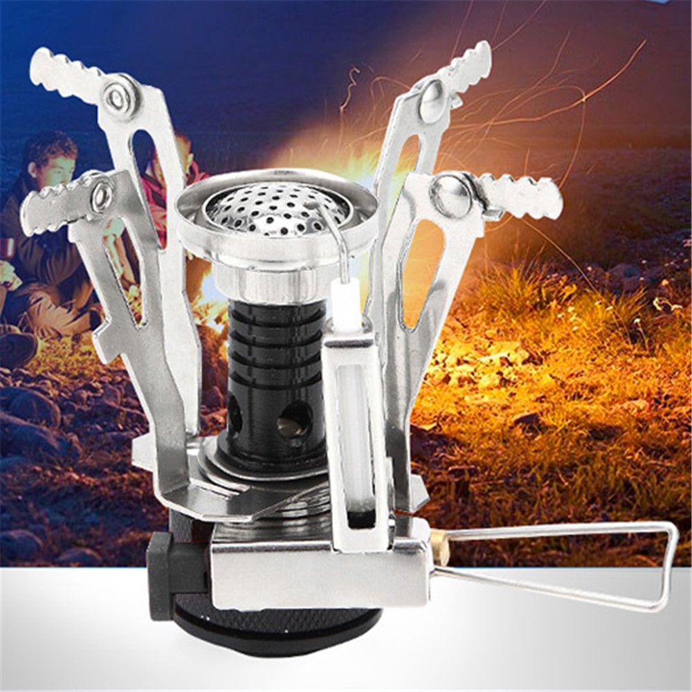AOTU AT6312-B Mini Burner Outdoor Portable Camping Stove Foldable Gas Stove Cook Tool-6