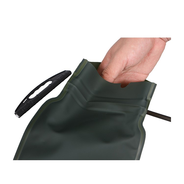 HALIN 2.5L Non-toxic TPU Folding Drinking Water Container Bicycle Climbing Camping Hiking Water Bag - Army Green-11
