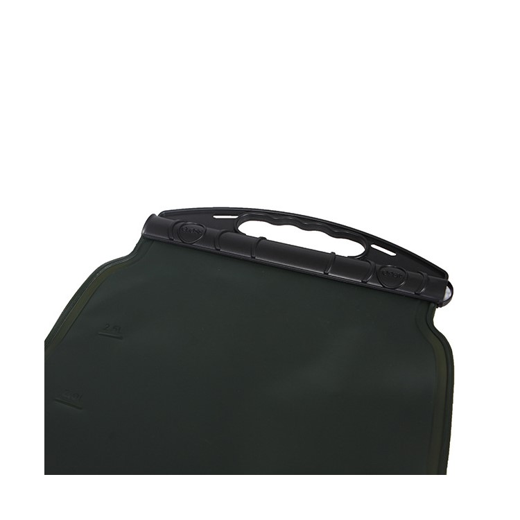 HALIN 2.5L Non-toxic TPU Folding Drinking Water Container Bicycle Climbing Camping Hiking Water Bag - Army Green-4