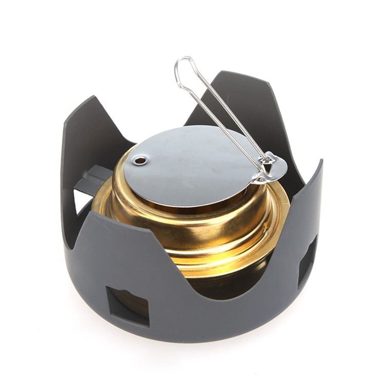 Outdoor Hiking Camping Portable Spirit Burner Alcohol Stove Furnace-1