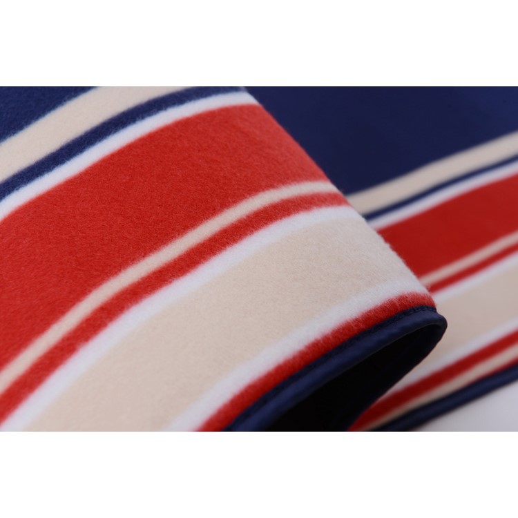 YODO Almofada De Almofada De Prova De Humidade Dobrável Resistente A Água (200 X 200cm) - Vermelho / Listras Azuis-11