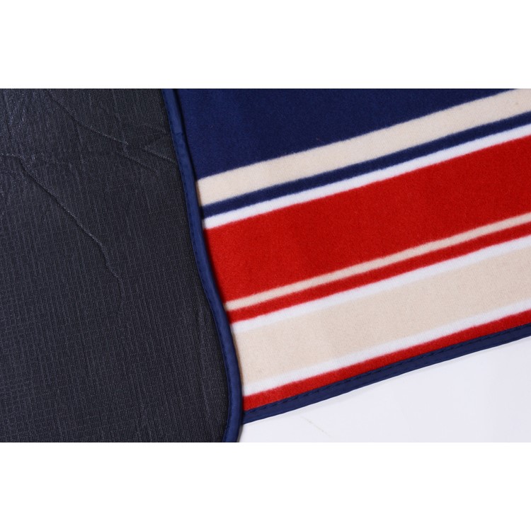 YODO Almofada De Almofada De Prova De Humidade Dobrável Resistente A Água (200 X 200cm) - Vermelho / Listras Azuis-7