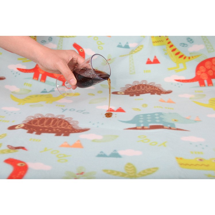 YODO Folding Moisture-proof Mat Pad Water-Resistant Picnic Blanket Tote (200 x 200cm) - Dinosaur Pattern-8