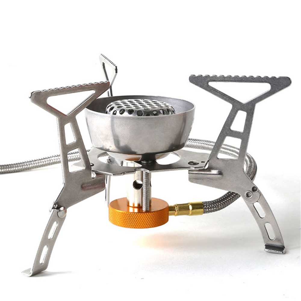 Outdoor Camping Stove Portable Collapsible Windproof Furnace-1