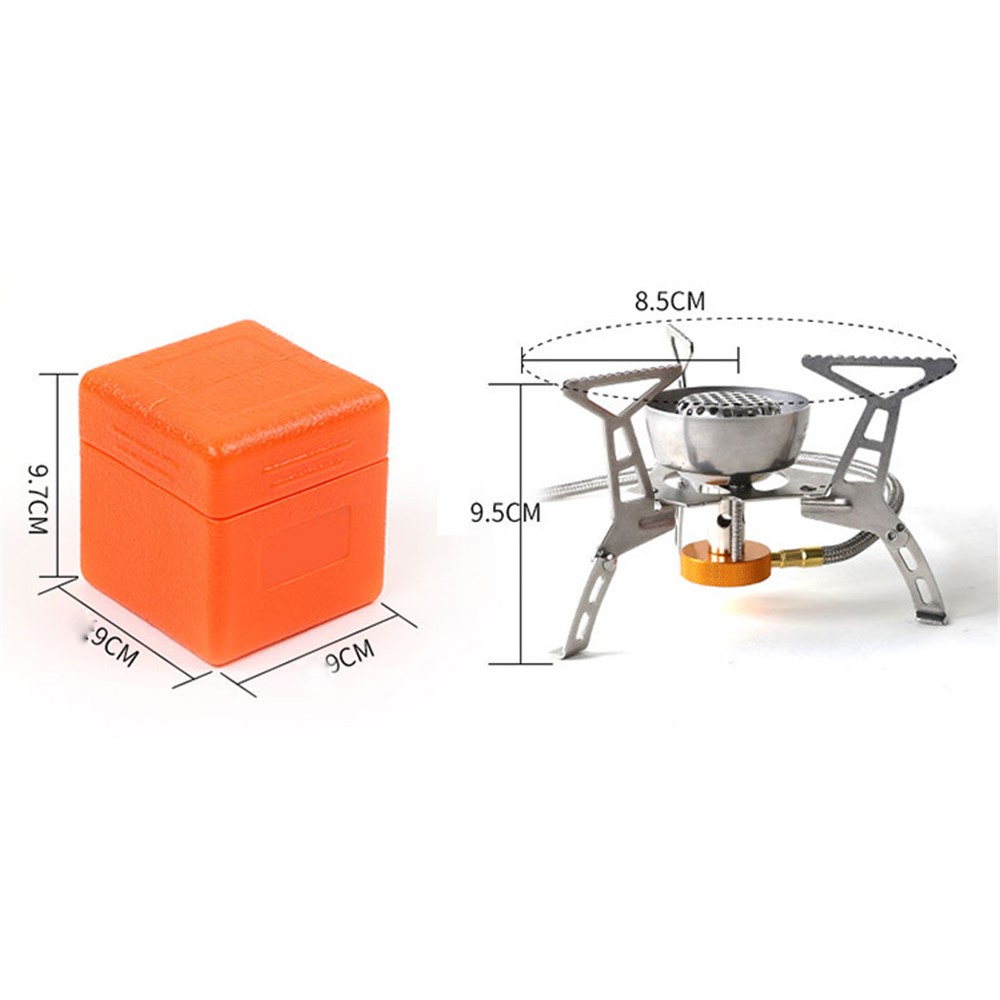 Outdoor Camping Stove Portable Collapsible Windproof Furnace-2