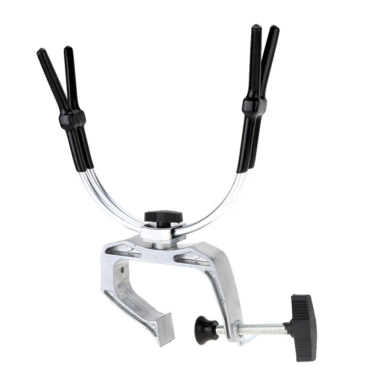 Aluminium Alloy Fishing Rod Holder Clamp Clip Fishing Rod Bracket-3
