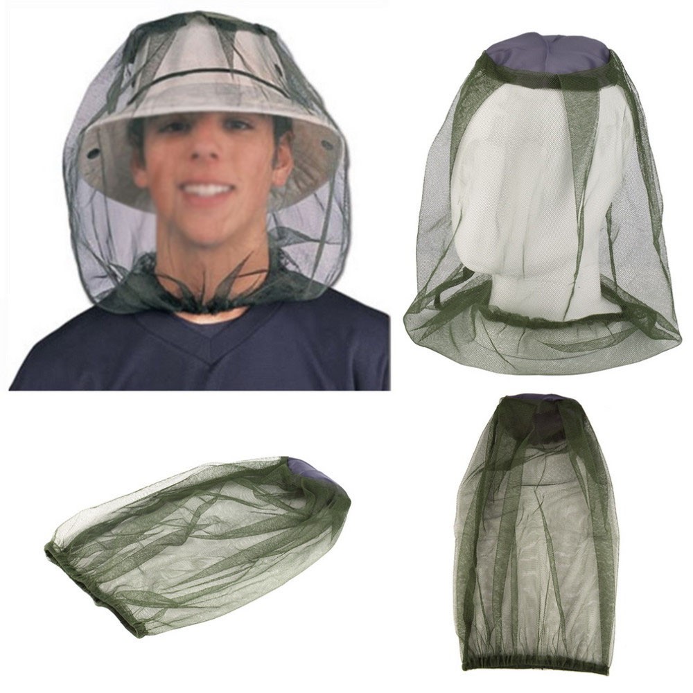 Mosquito Head Net Face Neck Protection Anti-mosquito Anti-bite Anti-insect Net-1