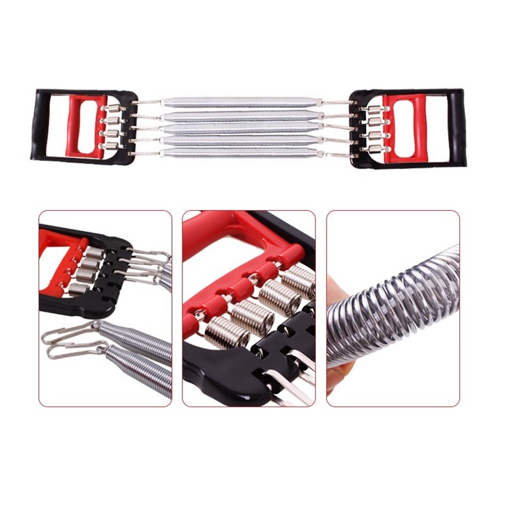 Multi-function Fitness Chest Expander Hand Gripper 5 Springs Muscle Pulling Exerciser-6