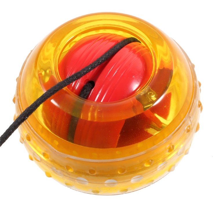 Wrist Ball Gyroscope Spinner Wrist and Forearm Strengthener Exerciser with LED Light-7