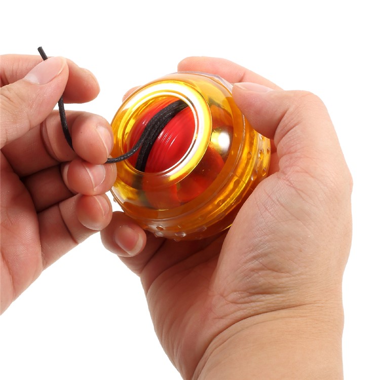 Wrist Ball Gyroscope Spinner Wrist and Forearm Strengthener Exerciser with LED Light-8