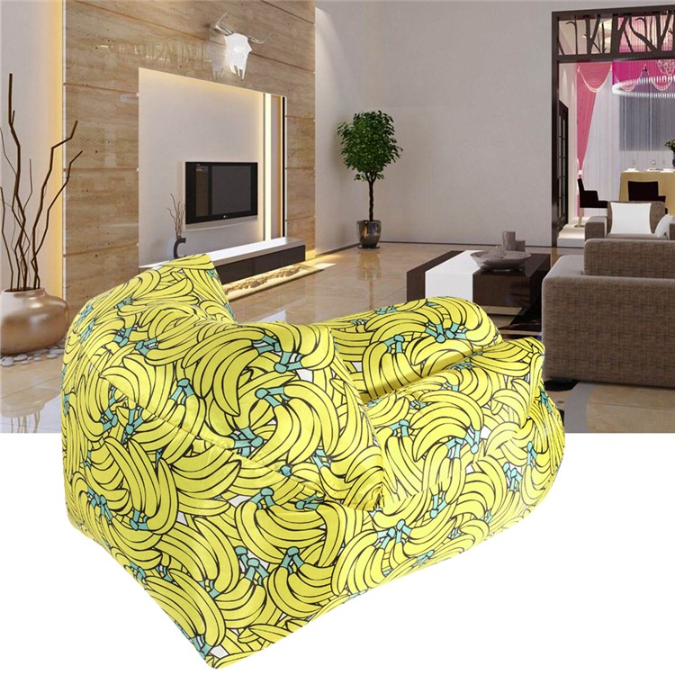 Square Side Inflatable Air Lounger Sofa Couch Bag for Outdoor Indoor Beach Camping Rest-1