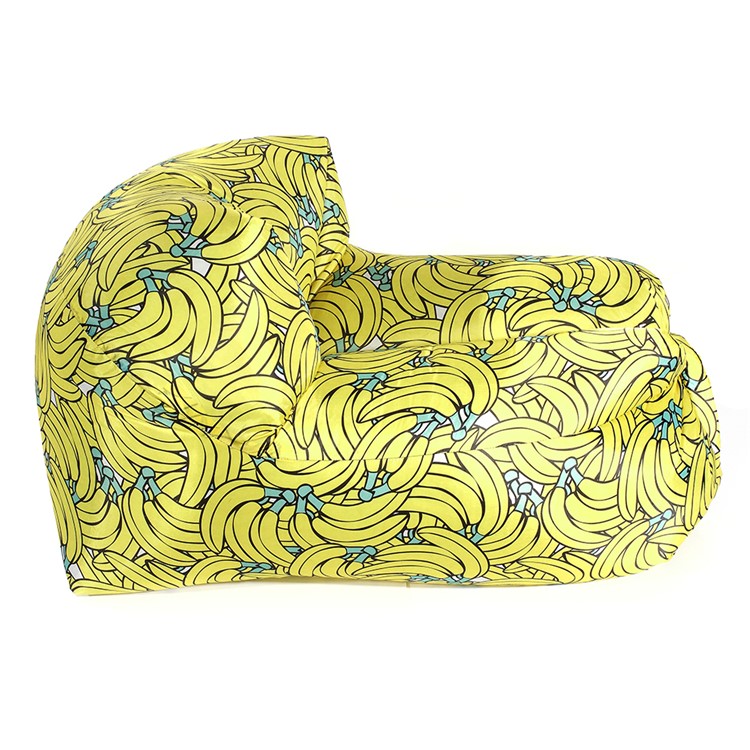 Square Side Inflatable Air Lounger Sofa Couch Bag for Outdoor Indoor Beach Camping Rest-3