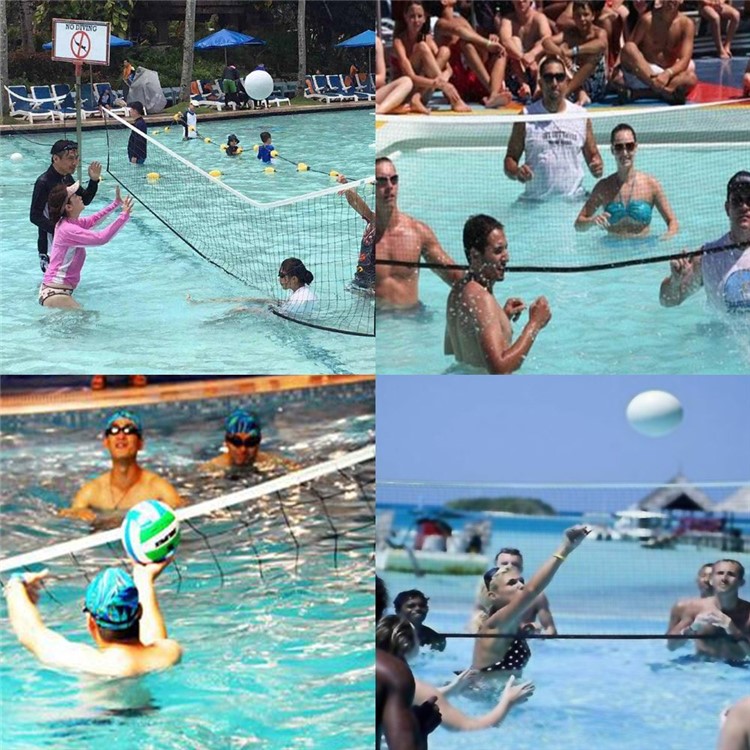 Highest Quality PE Canvas Volleyball Net Competition Volleyball Net-7