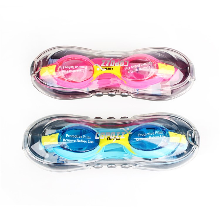 COPOZZ Swimming Goggles Anti-fog Glasses for Kids and Early Teens (GOG-3240) - Blue-14