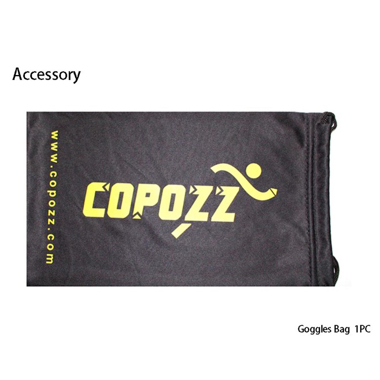 COPOZZ 4-lens Goggles Set Snowmobile Snowboard Skate Ski Goggles Anti-Fog UV Glasses with Detachable Lens - Black-7