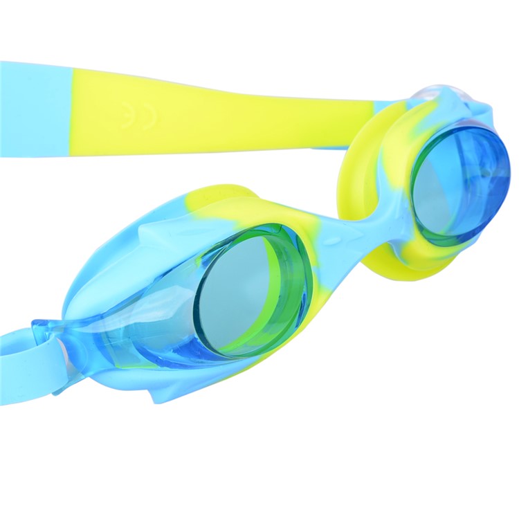 Cartoon Fish Shape Children Swimming Goggles Fog-proof HD Silicone Swimming Goggles-5