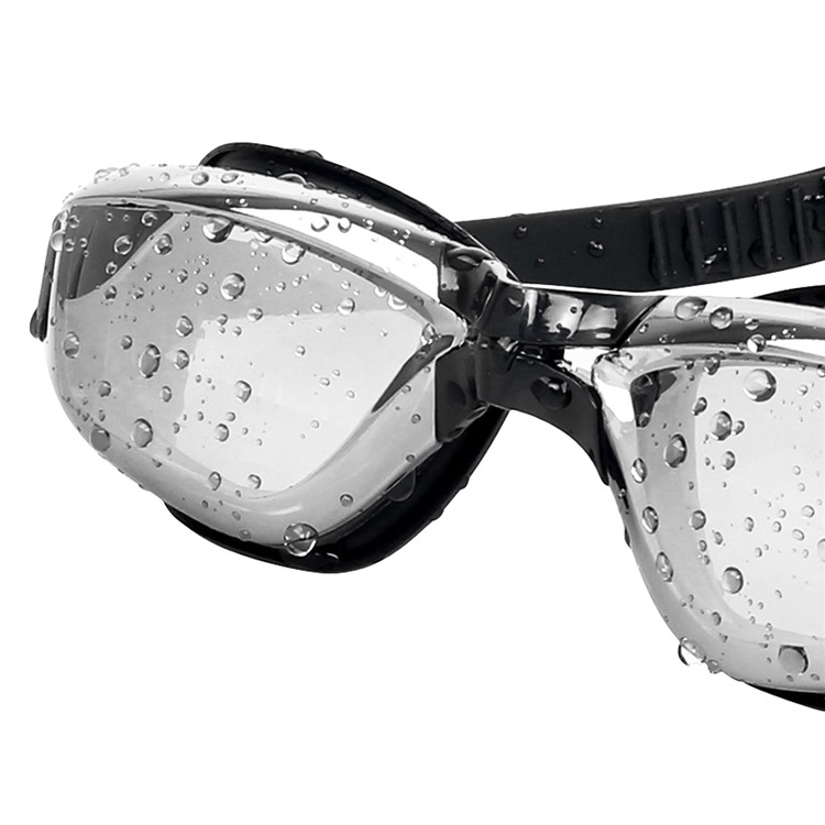Anti-Fog Shatterproof UV Protection Swimming Goggles Electroplated Swim Goggles for Adults-2