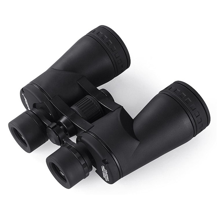 QANLIIY 10X50W Binoculars Portable BAK7 HD Telescope Low-light-level Night Vision for Outdoors - Black-3