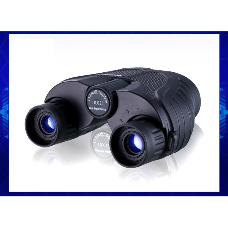 QANLIIY 10X25 Mini HD Binoculars Portable BAK-4 Prism Telescope Spotting Scope-19