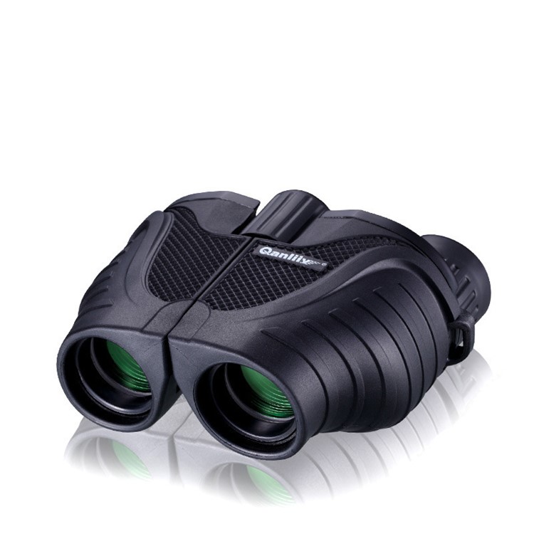 QANLIIY 10X25 Mini HD Binoculars Portable BAK-4 Prism Telescope Spotting Scope-2