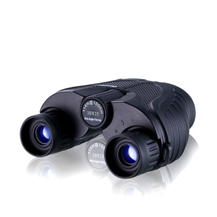 QANLIIY 10X25 Mini HD Binoculars Portable BAK-4 Prism Telescope Spotting Scope-4