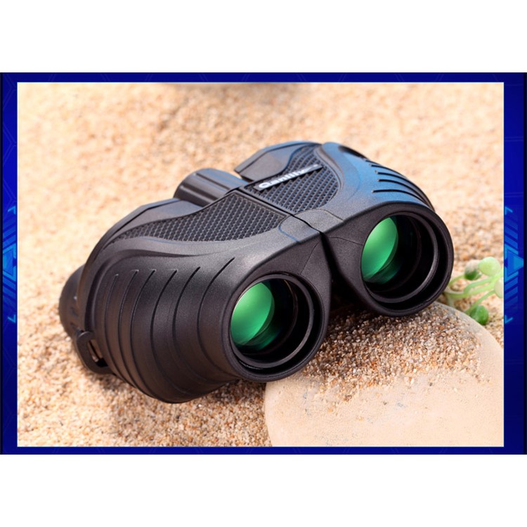 QANLIIY 10X25 Mini HD Binoculars Portable BAK-4 Prism Telescope Spotting Scope-7