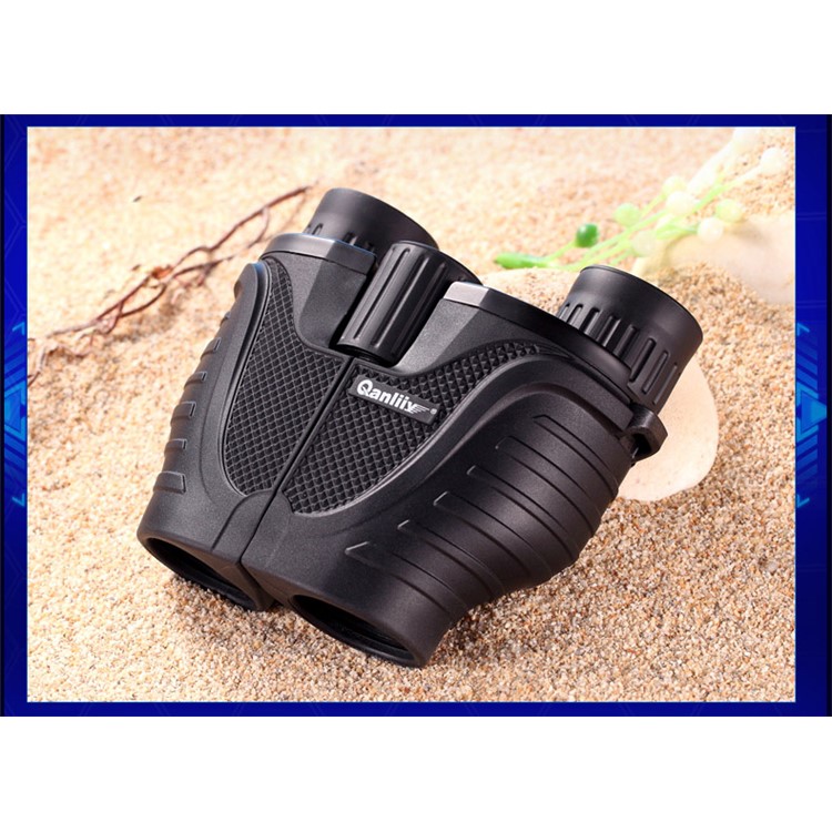 QANLIIY 10X25 Mini HD Binoculars Portable BAK-4 Prism Telescope Spotting Scope-8