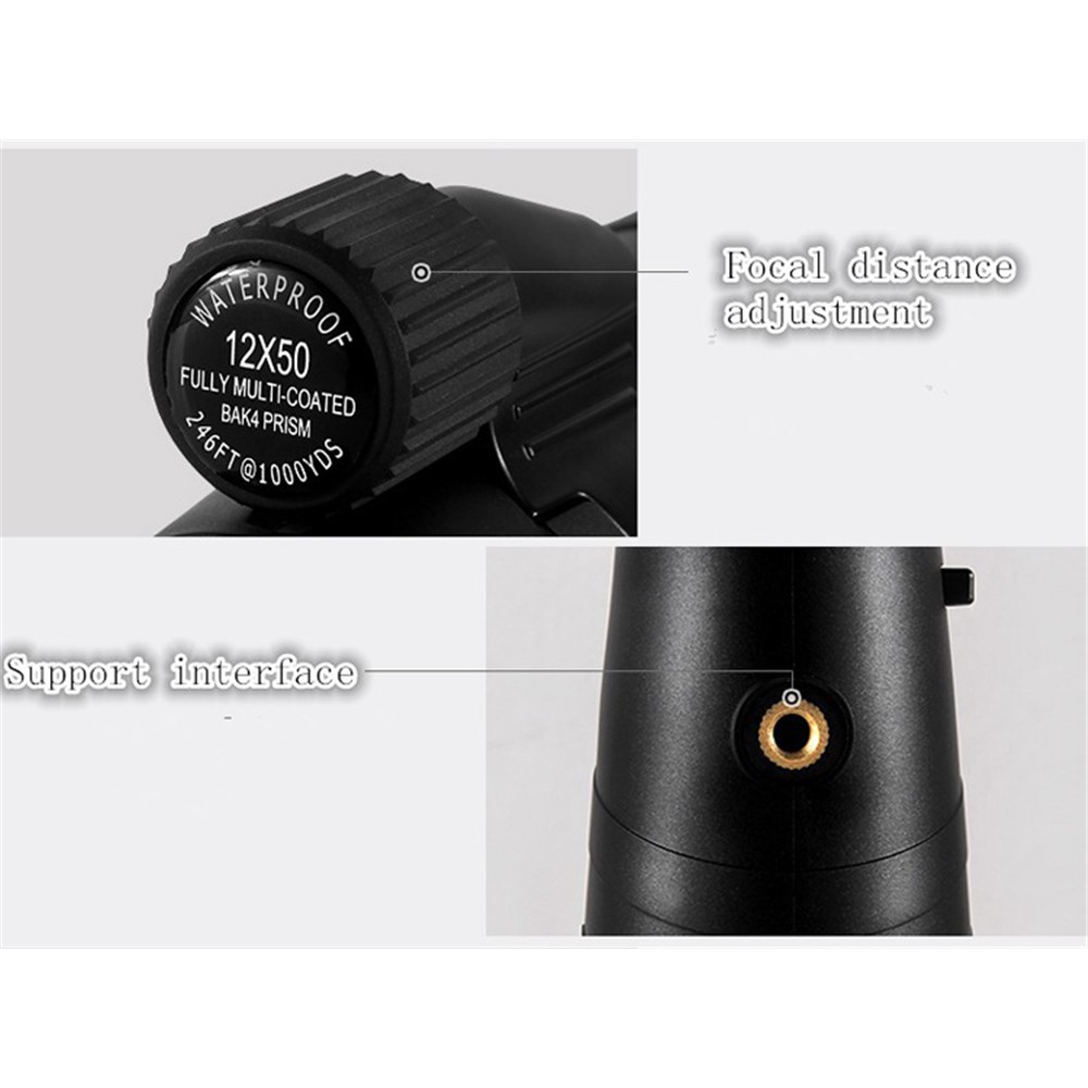 Telescopio Monocular Impermeable De La Cámara Del Teléfono EK8510 8X Con La Visión Nocturna De Bajo Nivel De Luz