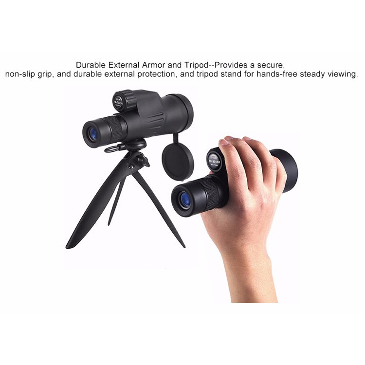 EYESKEY High-power 10-30x50 Zoom Monocular with a Magnification Range of 10x to 30x Power (EK8573)-8