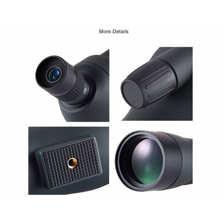 EYESKEY EK2060 20-60X Telescópio Monocular para Observação de Pássaros ao Ar Livre com BAK7 Prisma / Tripé-2