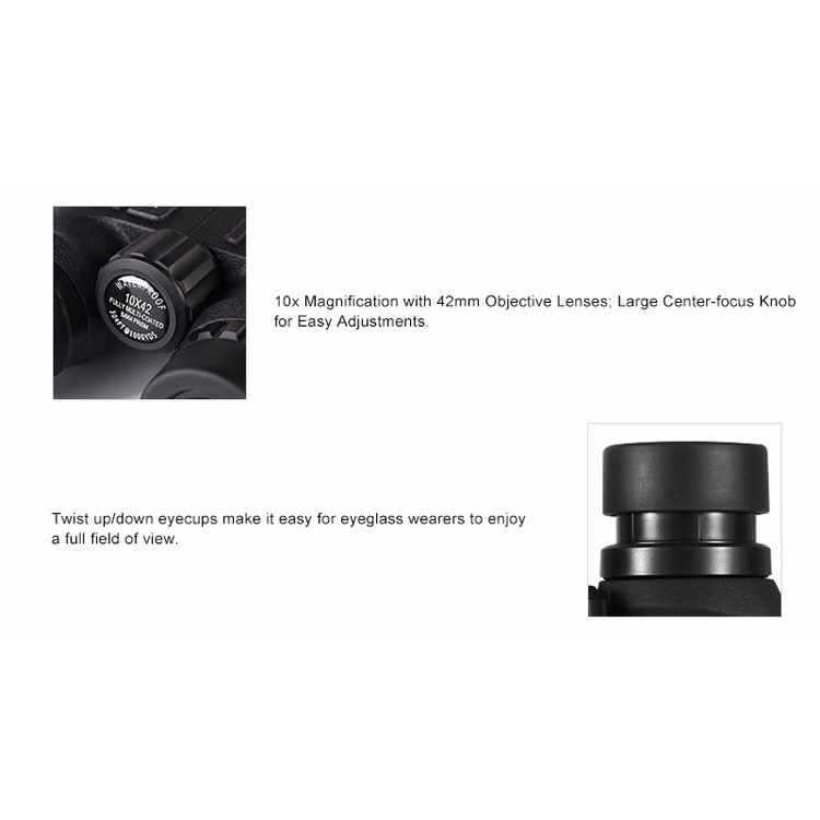 EYESKEY 10x42 Professional Waterproof Fully Multi-Coated Lens Bird Watching Binoculars-9