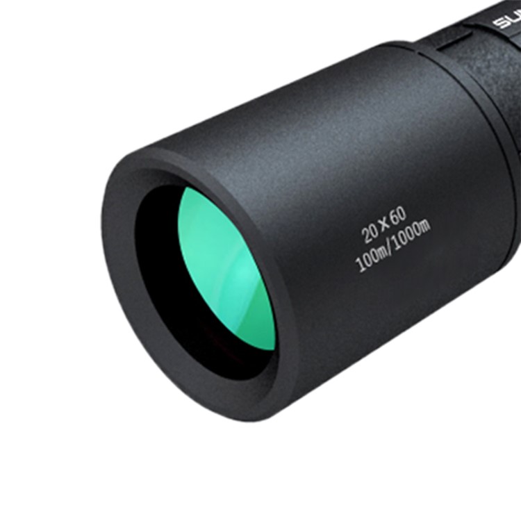 SUNCORE Traveler 20x60 High Magnification BK7 Prisms Waterproof Monocular Telescope - Black-4