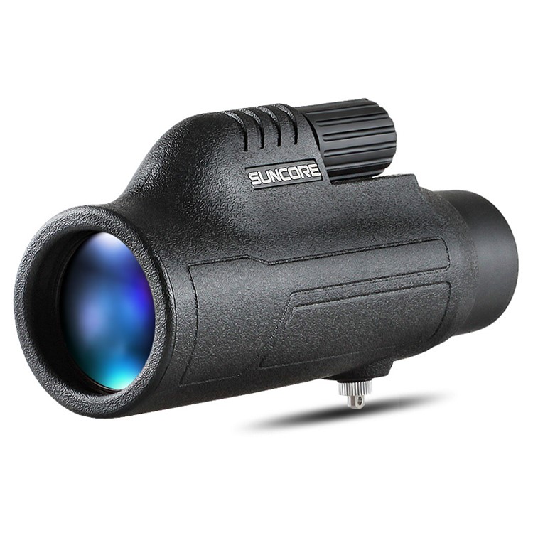 SUNCORE Spirit 10x42 High Power Single Monocular Telescope - Black-1