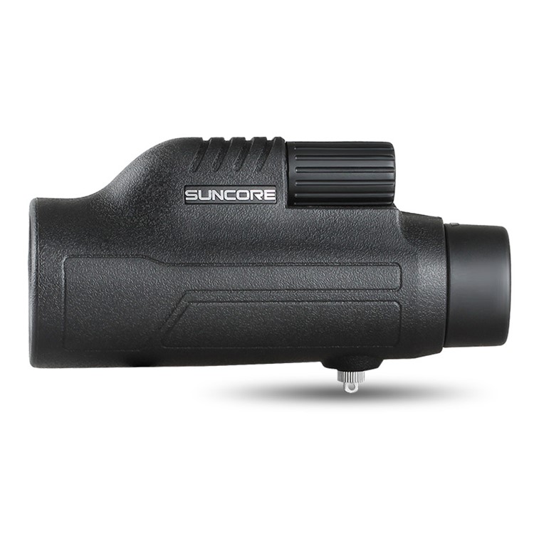 SUNCORE Spirit 10x42 High Power Single Monocular Telescope - Black-2