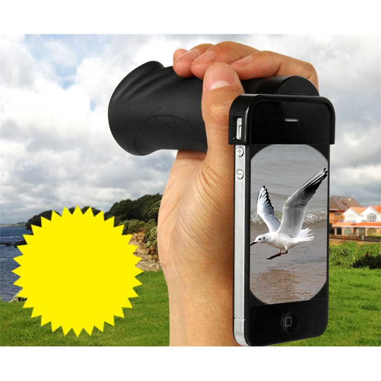 EYESKEY EK8502 Mini Portable Waterproof Monocular Non-slip Handle Design Telescope - 8x25-2