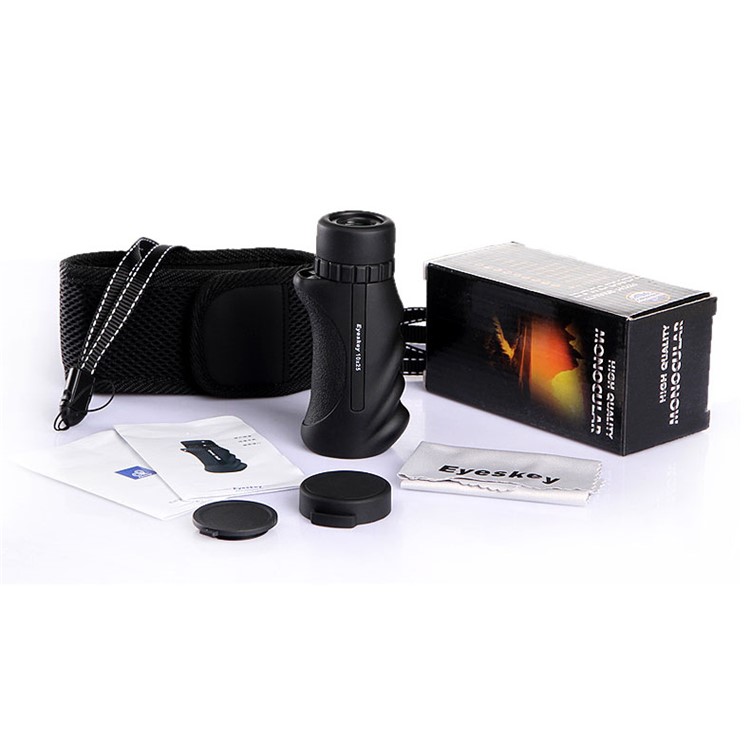 EYESKEY EK8502 Mini Portable Waterproof Monocular Non-slip Handle Design Telescope - 8x25-9