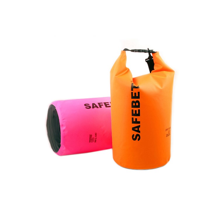 20L Waterproof Dry Pouch Bag for Outdoor Rafting Swimming Floating - Red-3