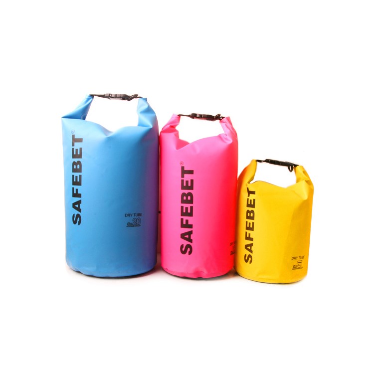 20L Waterproof Dry Pouch Bag for Outdoor Rafting Swimming Floating - Red-4