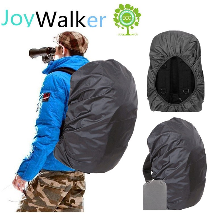 210D Nylon Waterproof Cover Outdoor Backpack Rain Cover - Black / Size: XXL (for 70-85L Backpack)-5