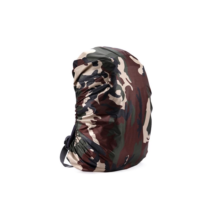 210D Waterproof Backpack Outdoor Camping Hiking Cycling Dust Rain Cover - Camouflage / Size: S (for 15-35L Backpack)-1