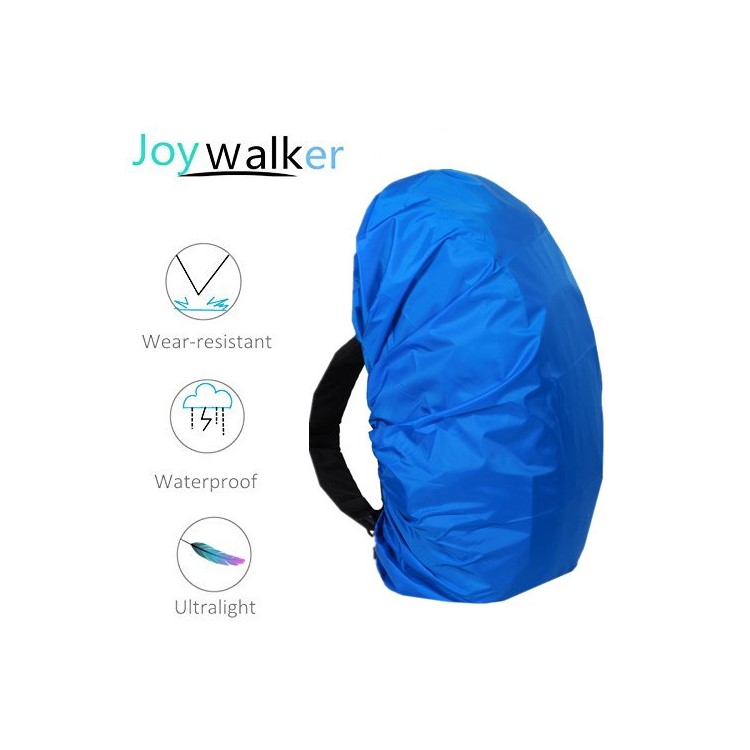 Lightweight 210D Nylon Rain Bag Cover Outdoor Backpack Waterproof Cover - Blue / Size: XL (for 65-70L Backpack)-1