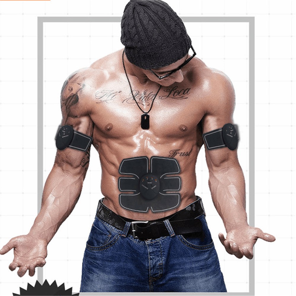 Abdominal Toning Belt Waist Trimmer Belt ABS Toner Body Muscle Trainer-2