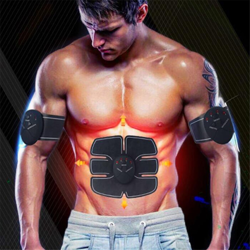 Abdominal Toning Belt Waist Trimmer Belt ABS Toner Body Muscle Trainer-5