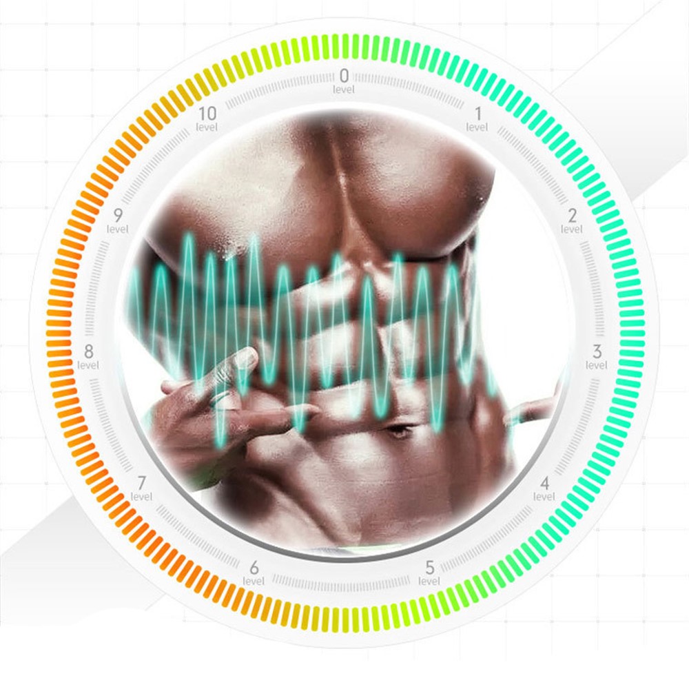 Abdominal Toning Belt Waist Trimmer Belt ABS Toner Body Muscle Trainer-7