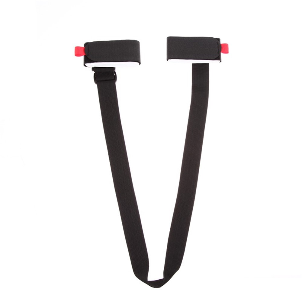 2 Piezas Correas De Esquí Correas Hombro Portador Placa Doble Mango Atadura Correa-3