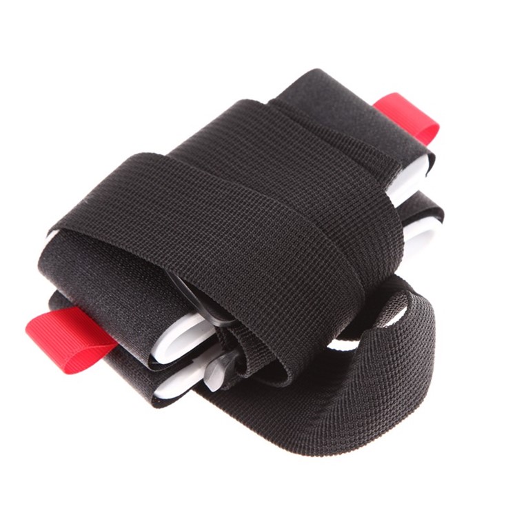 3 Pcs Adjustable Ski Straps Shoulder Carrier Double Board Handle Binding Belt Lash-5