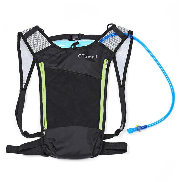 CTSMART Hydration Pack Outdoork Backpack with 5L Bladder for Hiking Riding Camping Climbing - Green-1